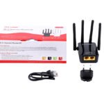 Amplificador Inalámbrico de Señal WiFi 4 Antenas