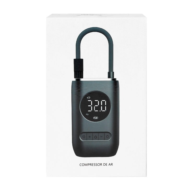 Inflador Compresor Portátil Digital Recargable USB