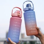 Botella de Agua Deportiva 2l con Frases