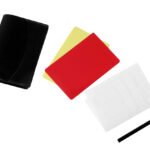 Tarjeta Roja y Amarilla de Fútbol con Funda