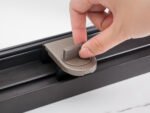 Tranca para Ventanas Corredizas Seguridad - Gris