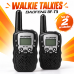 Walkie Talkie Baofeng BF-T3 Set x2 Radios Portátiles con VOX y Linterna - Imagen 4