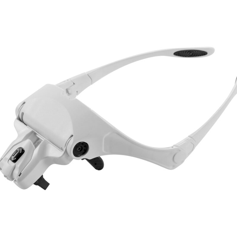 Gafas de Aumento Manos Libres con Luz y Lupa + 5 Lentes