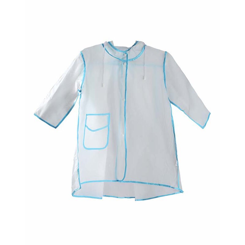 Capa de Lluvia Transparente con Bolsillo para Niño