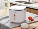 Contenedor de Alimentos ECOCO C/Tapa Automatica + Medidor