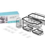 Organizador Adhesivo 5 en 1 Acero Inoxidable