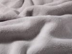 Toalla de Ducha con Diseño Gris 70 x 140 cm - Imagen 3