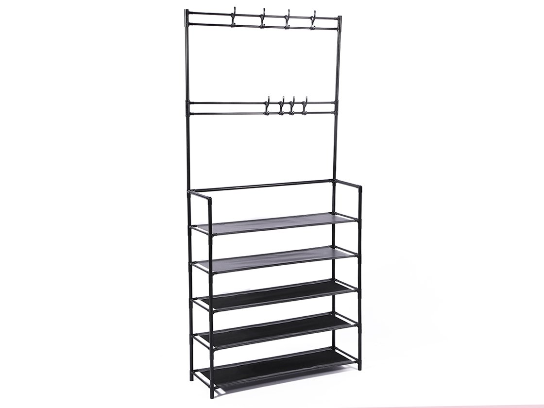 8945.jpg Mueble Perchero con Zapatera 80 x 172 cm - Imagen 1
