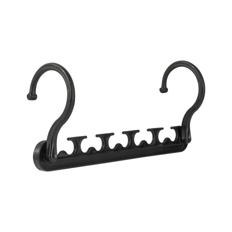 Organizador de Perchas Plástico 5 en 1 Pack 2 Unidades