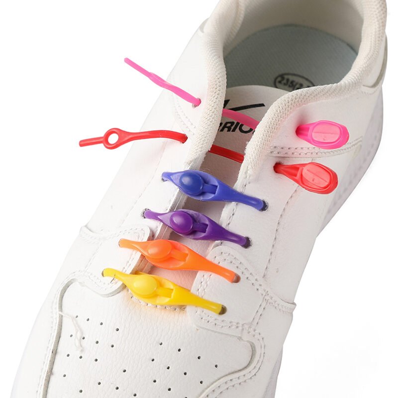 Cordones Elásticos de Silicona Pack 12 Unidades