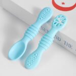Cucharas de Bebé en Silicona 2 Unidades