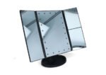 Espejo Plegable Táctil LED con Aumento - Negro - Imagen 3