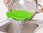 Escurridor de Silicona para Ollas con Clips
