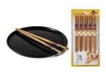 Palitos de Sushi Re-Utilizables Bambú Pack 5 Pares - Imagen 4