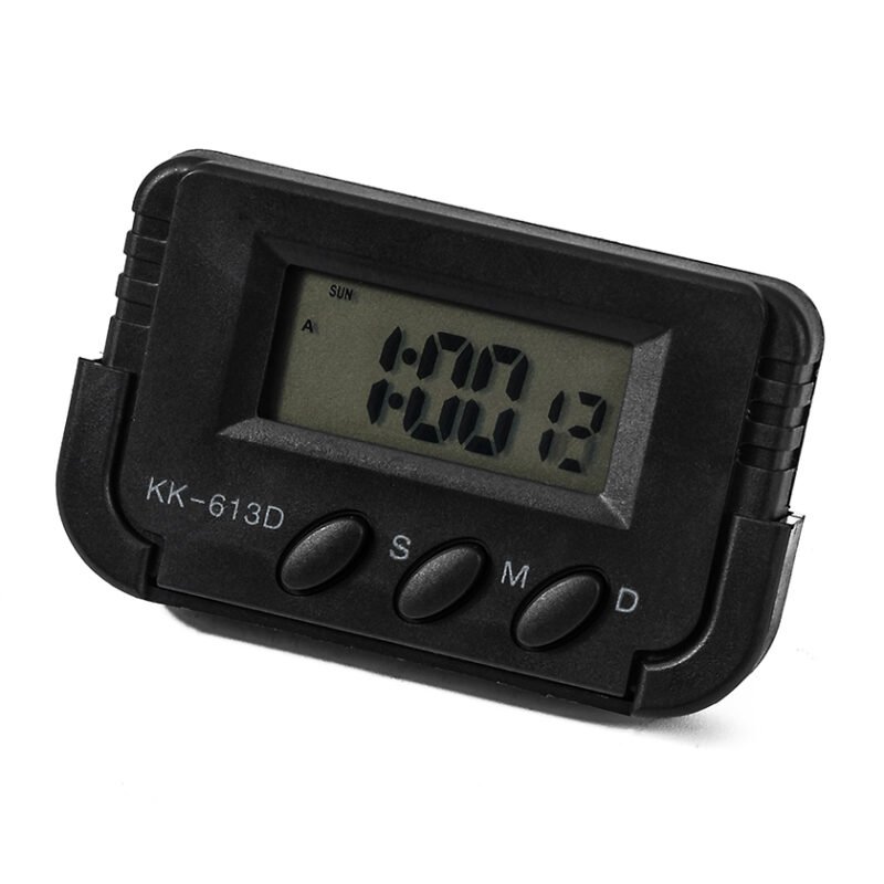 Reloj para Auto con Soporte a Pila