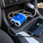 Adaptador Multiplicador de Encendedor para Auto MW272 con Cable – Tomas 12V - Imagen 6
