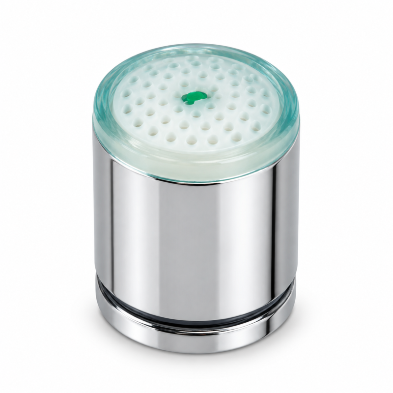 Aireador LED para Grifo con Luz Led y Conexión Roscada Cromado