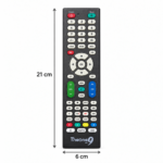 Control Remoto Universal TheOne MK9 para TV LCD LED Smart TV y CRT - Imagen 3