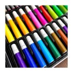 Maletín Kit De Arte 168 Piezas Marcadores Crayones Acuarelas - Imagen 10