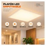 Plafón LG Panel Led Empotrable 60x60 Cm 39w Luz Cálida Blanco - Imagen 5