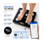 Balanza Digital Bluetooth 180 Kg Smart Con App Vidrio Negro - Imagen 10