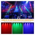 Luz De Escenario Led Tacho Par Led 36x1 Luces Color Rgb - Imagen 5