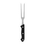 Set Kit Parrillero 3 Piezas Cuchillo Chaira Tenedor Acero - Imagen 3