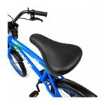 Bicicleta Infantil Rodado 16 Con Canasto Y Rueditas Azul Azul Xs - Imagen 3