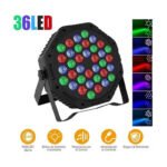 Luz De Escenario Led Tacho Par Led 36x1 Luces Color Rgb - Imagen 12