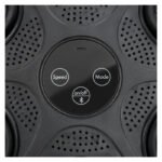 Máquina De Boxeo Electrónica Bluetooth Música Luces Led Negro - Imagen 9