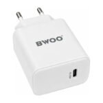 Cargador De Pared Bwoo Usb C Pd 20w Carga Rápida - Blanco