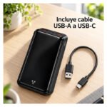 Power Bank Vorago 20.000 Mah Carga Rápida 22,5w Usb Y Usb-c - Imagen 5