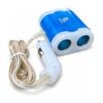 Adaptador Multiplicador De Encendedor Para Auto Mw272 Con Azul - Imagen 7