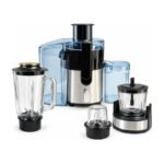 Extractor De Jugos Haley 4 En 1 1200w Licuadora Molinillo Negro - Imagen 7