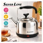 Jarra Caldera Eléctrica Silver Love 6,5 L 2500w Acero - Plateado - Imagen 5