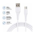 Cable De Datos Usb A A Usb C Bwoo Blanco - Imagen 9