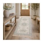 Alfombra Decorativa 200x66 Cm 2 M - Gris - Imagen 5