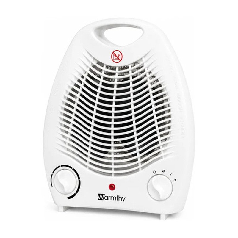 D_952809-MLU118162612974_102026-O.jpg Caloventilador Warmthy 2000w 2 Potencias Con Termostato Blanco - Imagen 1