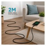 Cable De Datos Usb-c A Usb-c Bwoo Negro - Imagen 5