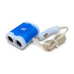 Adaptador Multiplicador De Encendedor Para Auto Mw272 Con Azul - Imagen 8