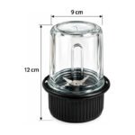 Extractor De Jugos Haley 4 En 1 1200w Licuadora Molinillo Negro - Imagen 6