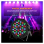 Luz De Escenario Led Tacho Par Led 36x1 Luces Color Rgb - Imagen 15