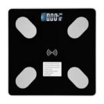 Balanza Digital Bluetooth 180 Kg Smart Con App Vidrio Negro