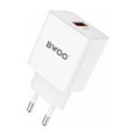 Cargador De Pared Bwoo Usb Qc 3.0 Carga Rápida Quick Charge Blanco - Imagen 4