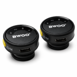 Micrófonos Inalámbricos Dobles BWOO BO-MF02 USB C + Adaptador Lightning con Reducción de Ruido IA - Imagen 4