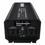 Inversor de Corriente 3000W Onda Senoidal Pura 12V a 220V con USB y Pantalla Digital - Imagen 2