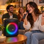 Parlante Bluetooth North Tech NT-RMX40 40W RMS RGB con Micrófono Inalámbrico - Imagen 7