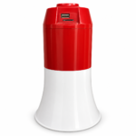 Megáfono Recargable 30W ER-M191BT con USB, Tarjeta MMC, MP3 y Alcance hasta 800 m - Imagen 3