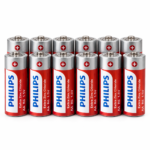Pilas AA Philips R6 1.5V Extra Zinc Chloride Pack x12 - Imagen 2