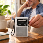 Radio Portátil AM/FM North Tech NT-RD21 con Antena Telescópica y Salida para Auriculares - Imagen 3